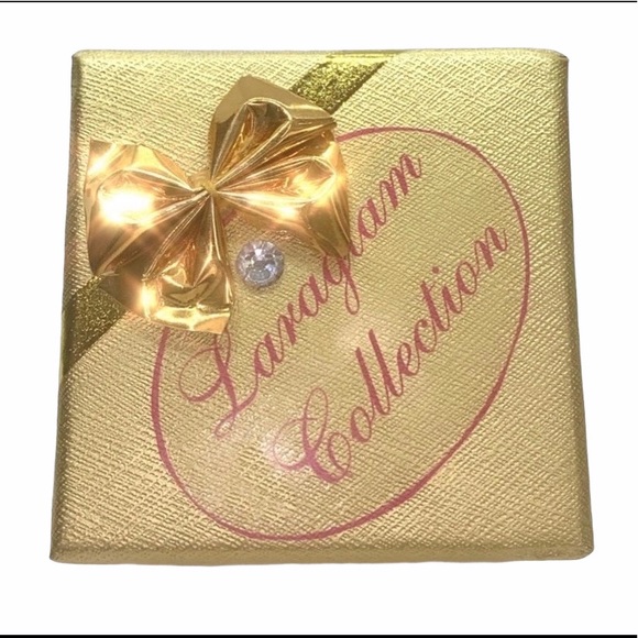 Acrylic Crystal Hoop Earrings Embellished With Genuine “Crystal Stone Elements” - Picture 8 of 8